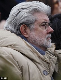 Star Wars filmmaker George Lucas was in the crowd, and Oscar winner Queen Latifah spoke from the podium